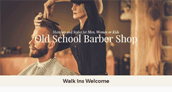 Desktop Screenshot of oldschoolbarbers.com